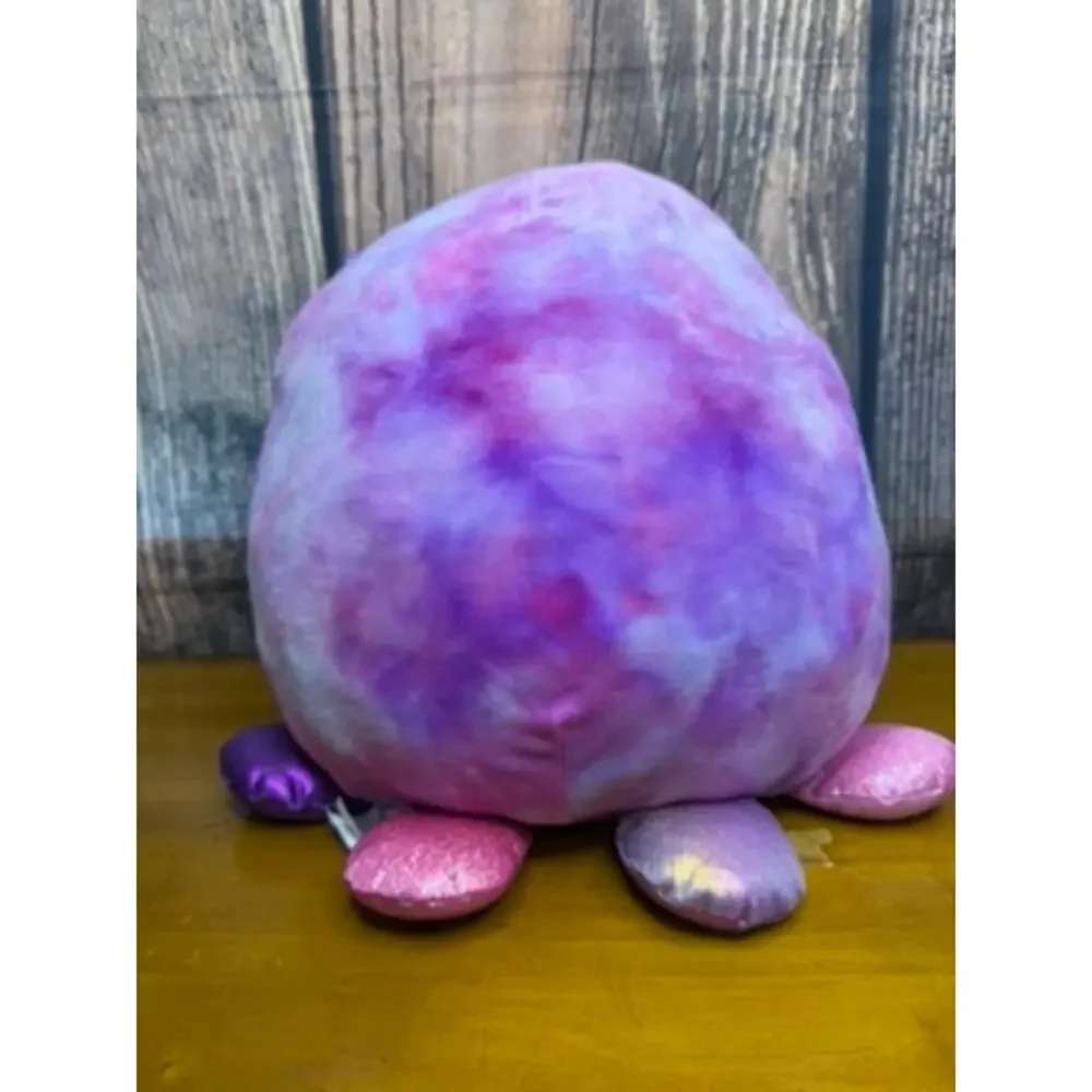 Squishmallows Mary the Octopus Tie-Dye Plush Toy Small 12
